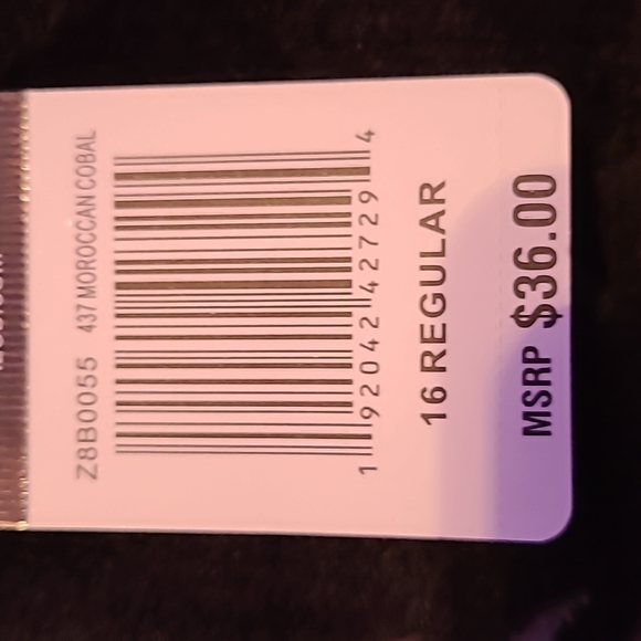 Young Men New izod blue pinstripe - Picture 4 of 4